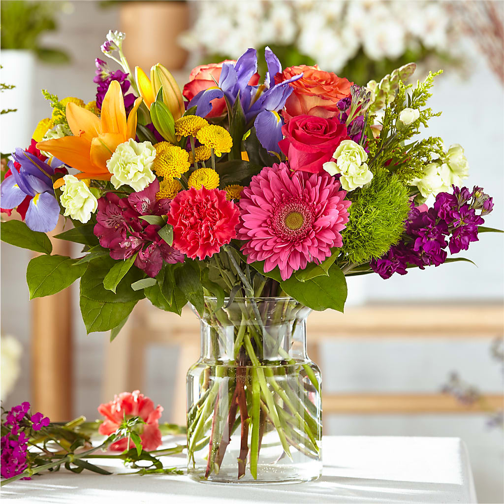 Bold & Bright – A Florist Original – IVAN'S FLOWER, Folsom CA