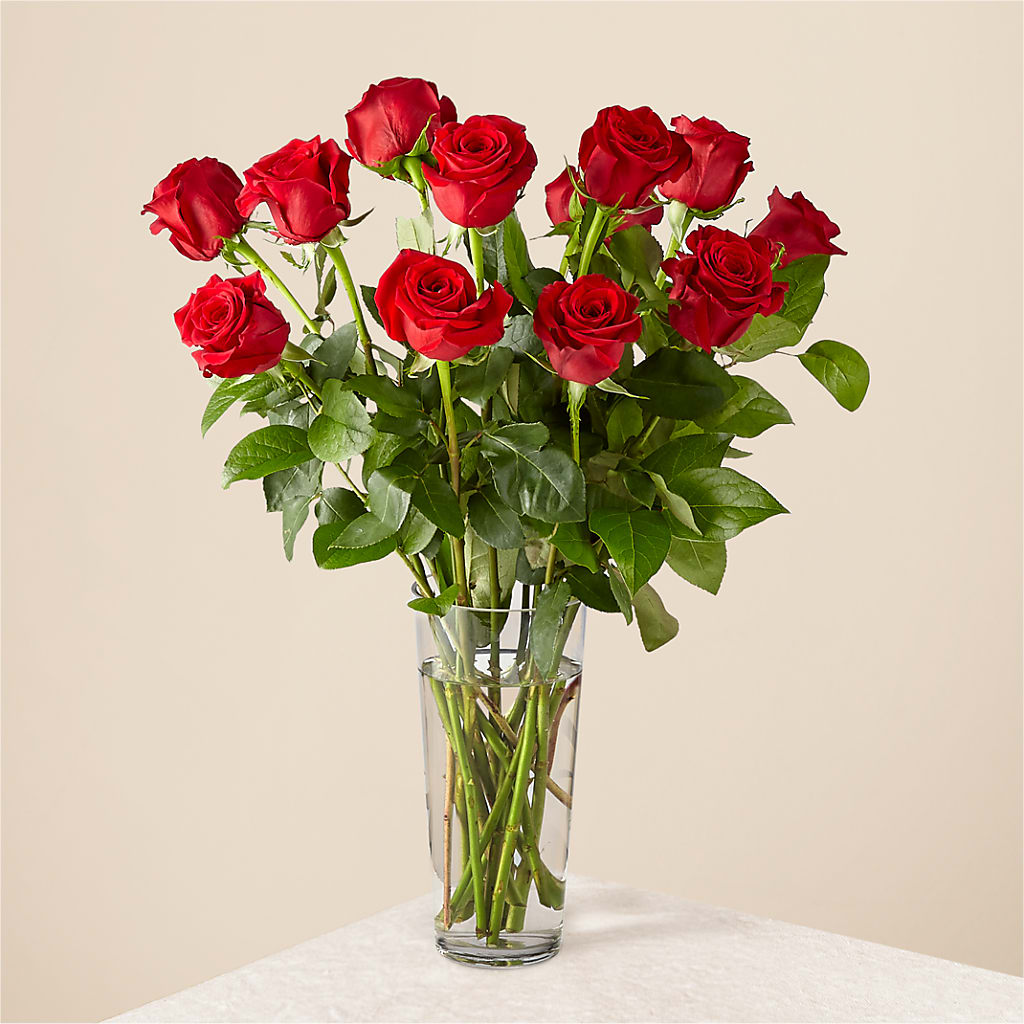 Long Stem Red Rose Bouquet – IVAN'S FLOWER, Folsom CA