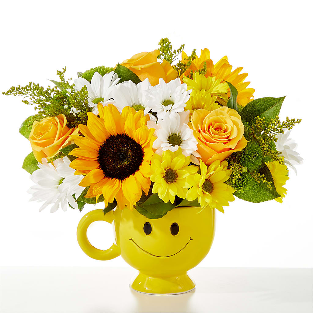 Be Happy Bouquet – IVAN'S FLOWER, Folsom CA