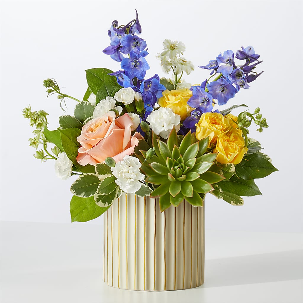 Cobalt Reverie Bouquet – IVAN'S FLOWER, Folsom CA