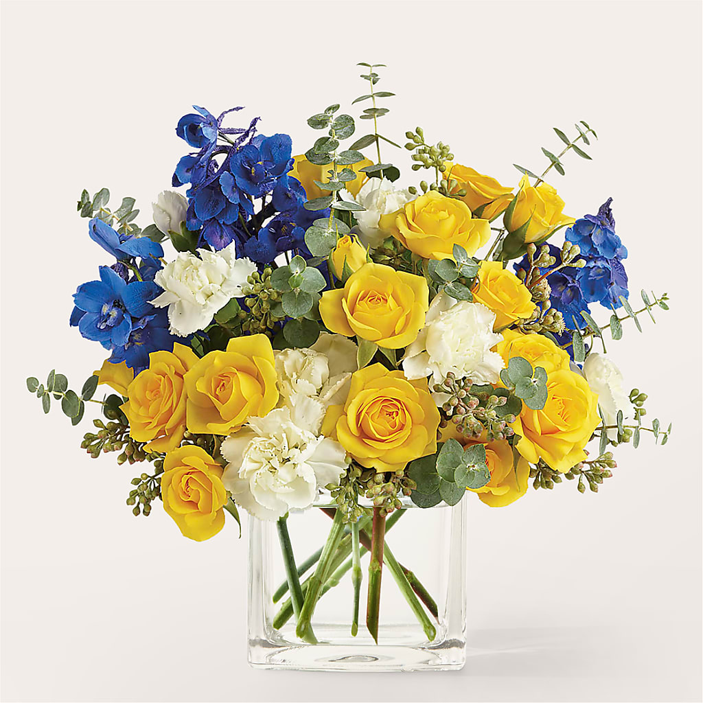 Sparkling Citrine Bouquet – IVAN'S FLOWER, Folsom CA