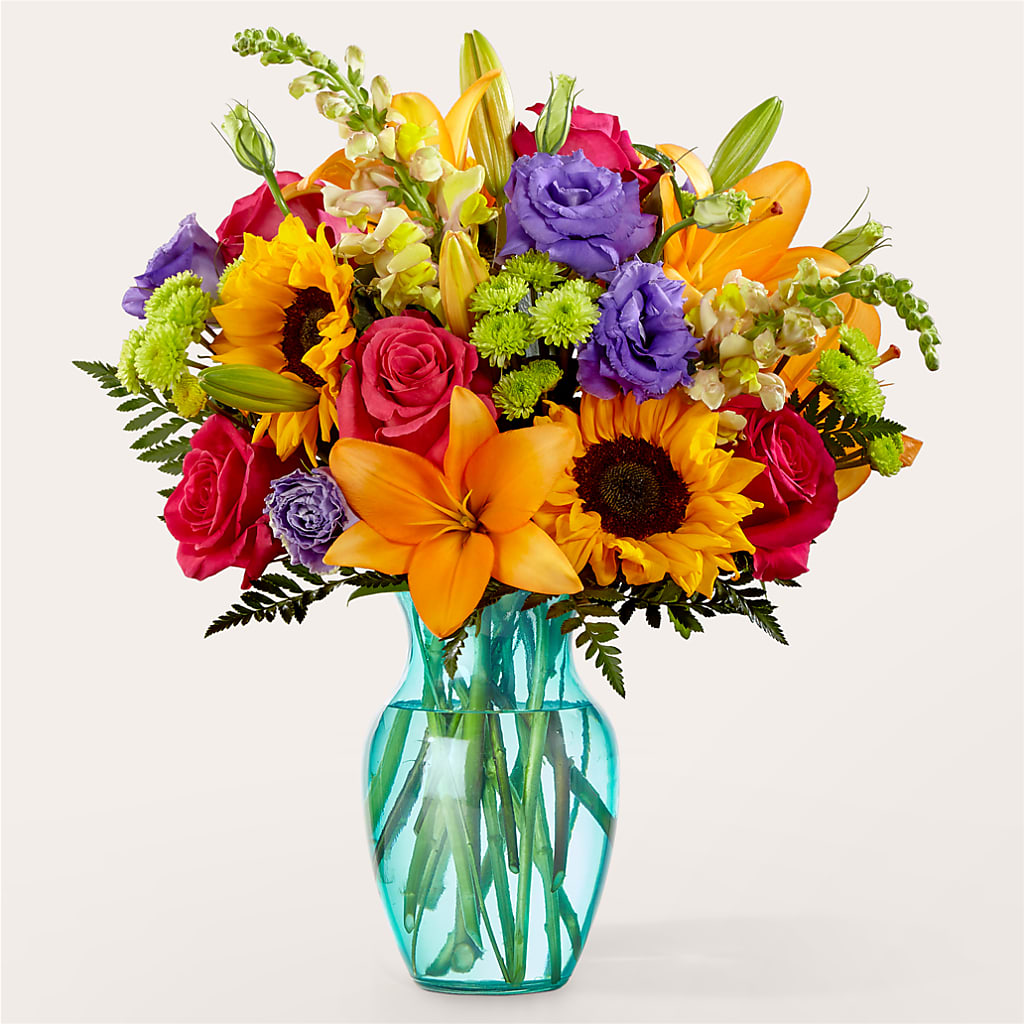 Double Rainbow Bouquet – IVAN'S FLOWER, Folsom CA