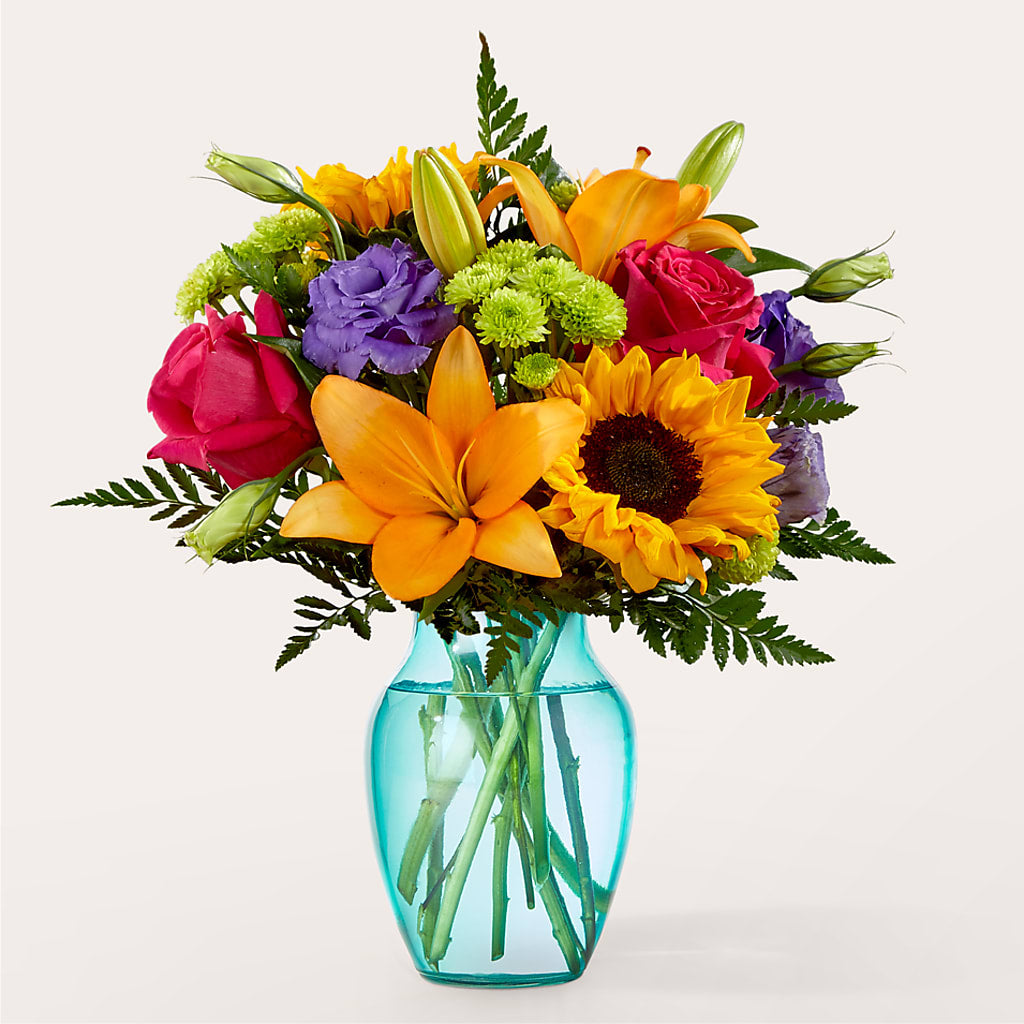 Double Rainbow Bouquet – IVAN'S FLOWER, Folsom CA