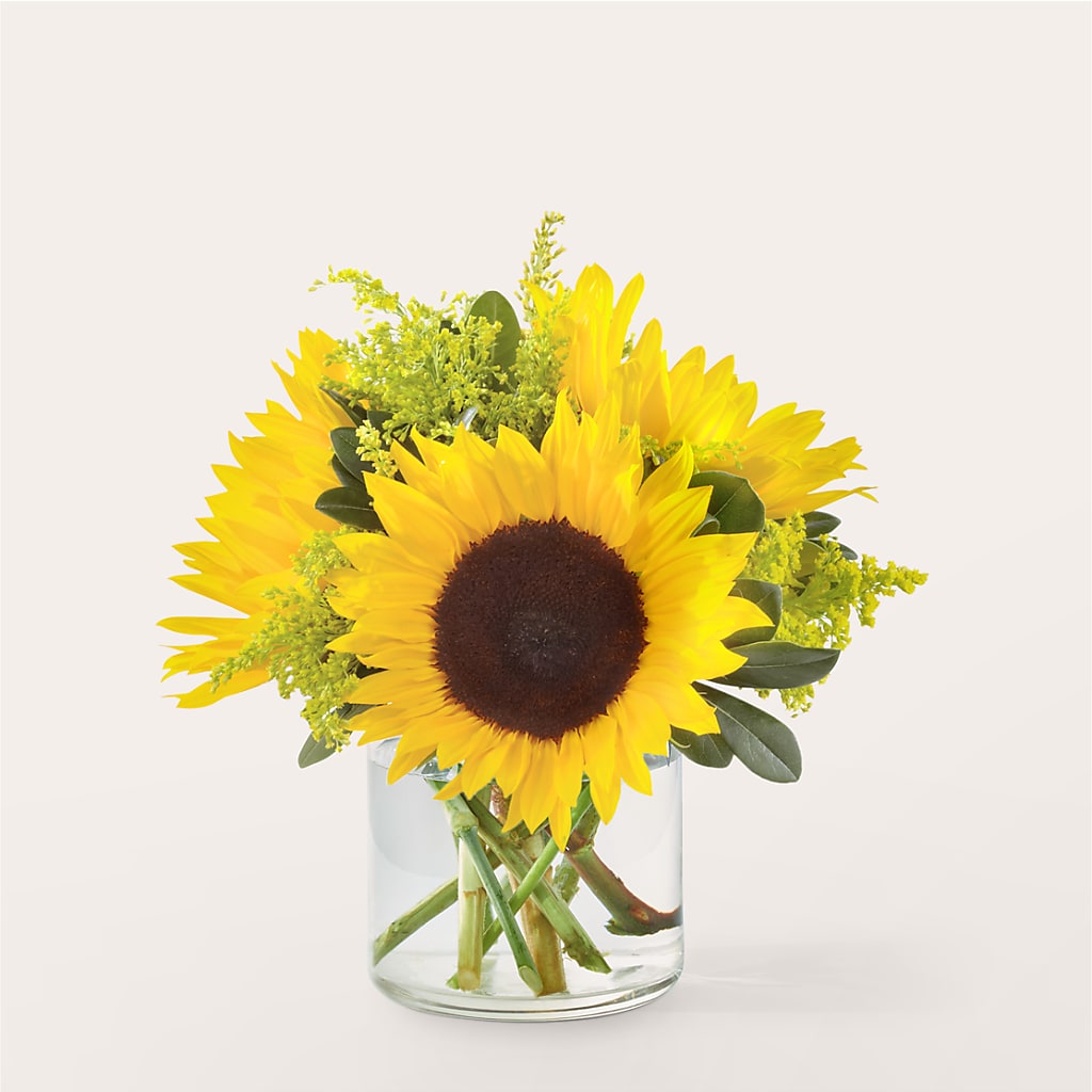 Beaming Sunflower Bouquet – IVAN'S FLOWER, Folsom CA