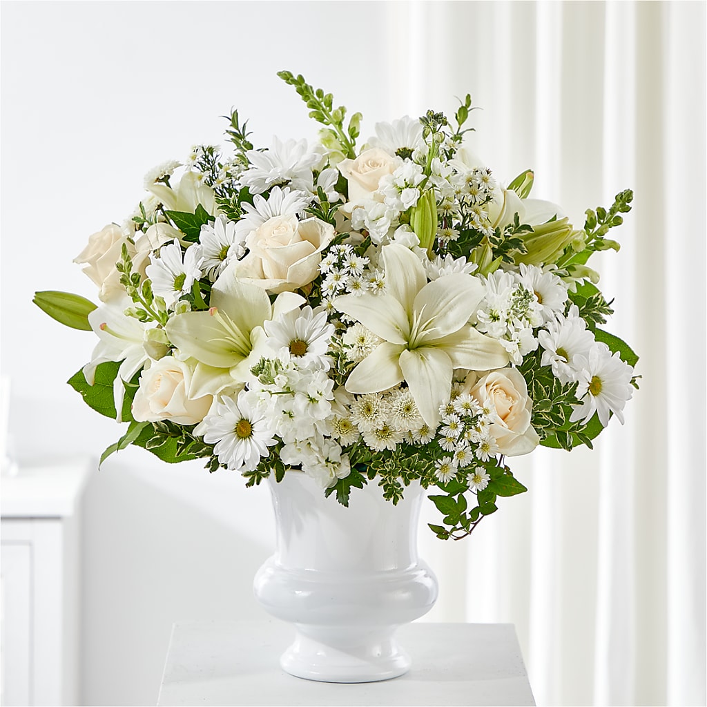 Uplifting Urn Arrangement – IVAN'S FLOWER, Folsom CA