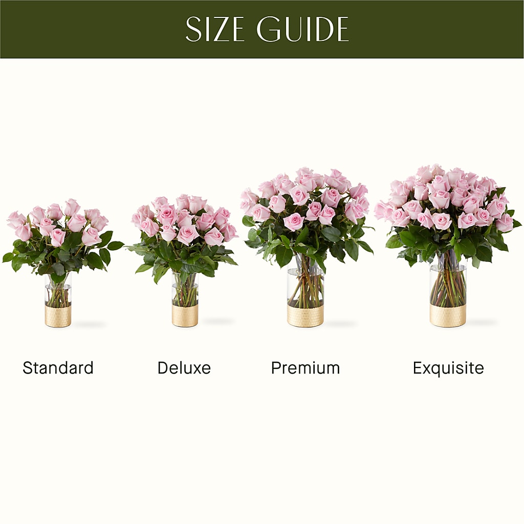 Picture Perfect Pink Rose Bouquet – IVAN'S FLOWER, Folsom CA