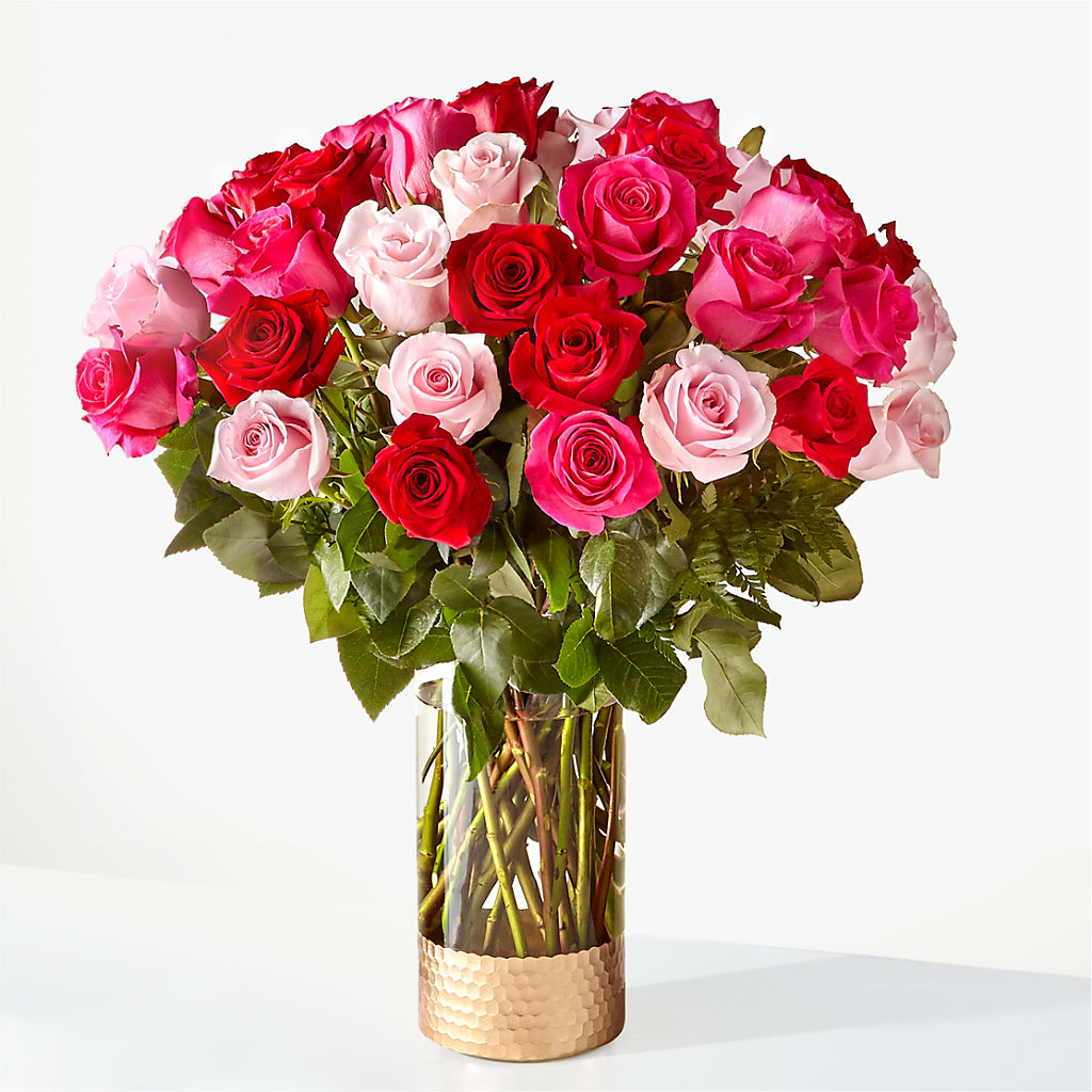Love Notes Rose Bouquet – IVAN'S FLOWER, Folsom CA