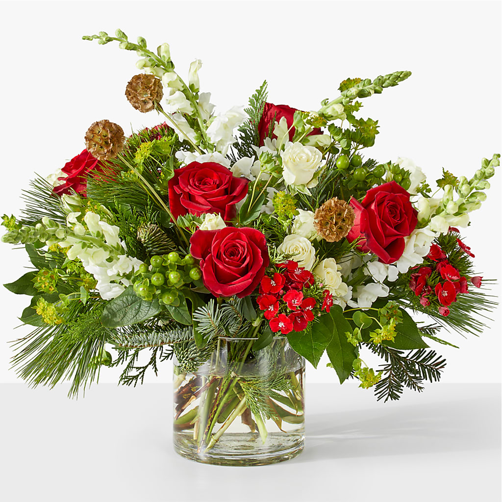 Deck the Halls Bouquet – IVAN'S FLOWER, Folsom CA