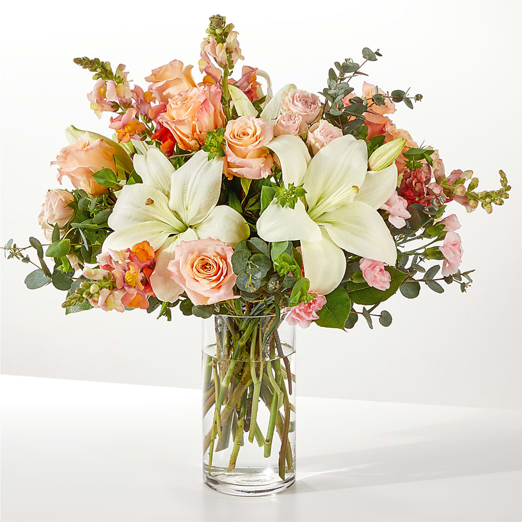 Grapefruit Splash Bouquet – IVAN'S FLOWER, Folsom CA