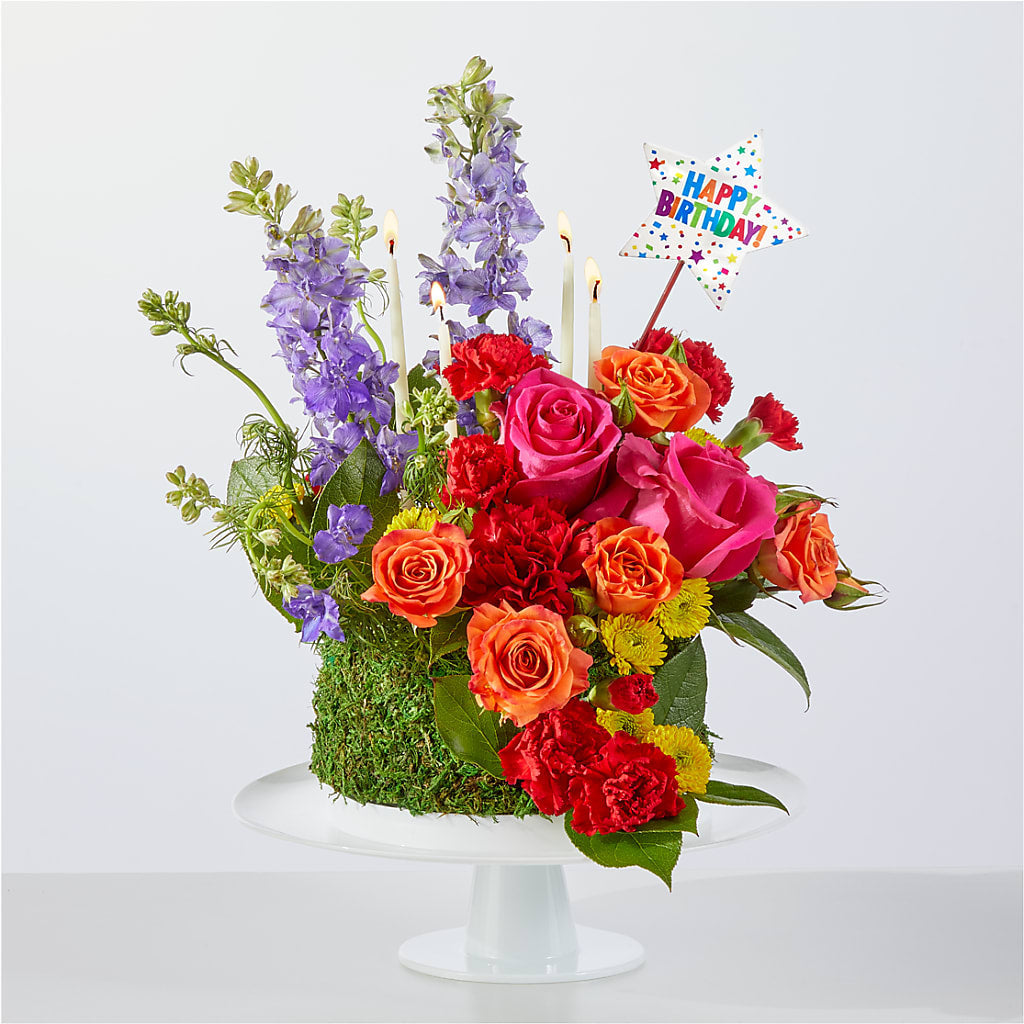 Best Year Yet Floral Cake – IVAN'S FLOWER, Folsom CA