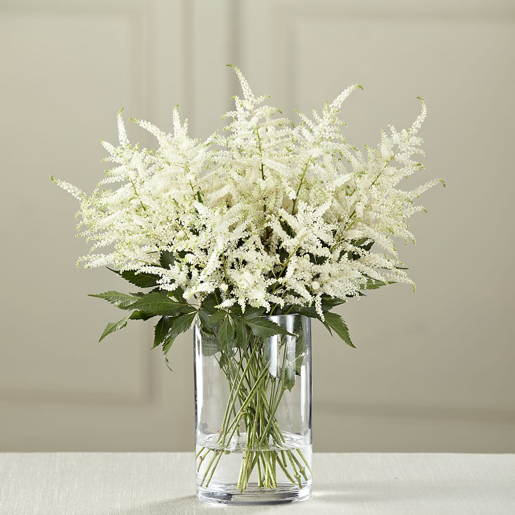 White Astilbe Bouquet – IVAN'S FLOWER, Folsom CA