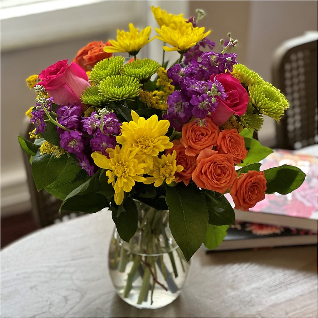 Bold & Bright – A Florist Original – IVAN'S FLOWER, Folsom CA