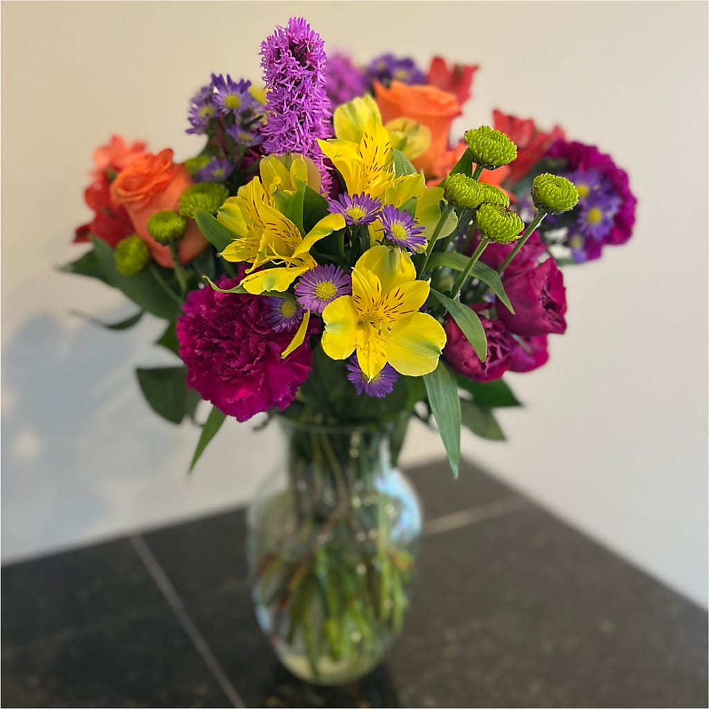 Bold & Bright – A Florist Original – IVAN'S FLOWER, Folsom CA