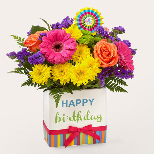 Birthday Brights Bouquet – IVAN'S FLOWER, Folsom CA