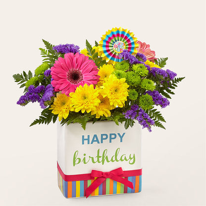 Birthday Brights Bouquet – IVAN'S FLOWER, Folsom CA