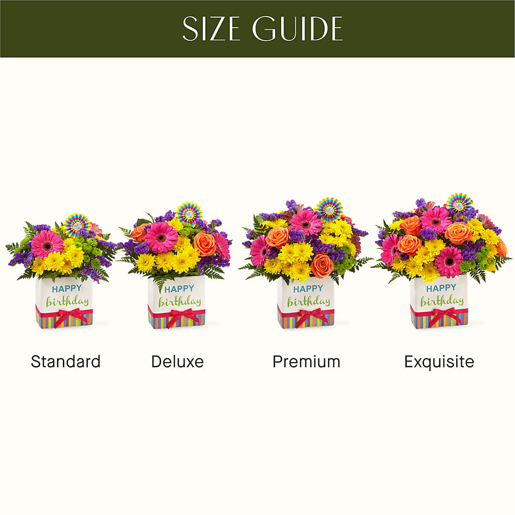 Birthday Brights Bouquet – IVAN'S FLOWER, Folsom CA