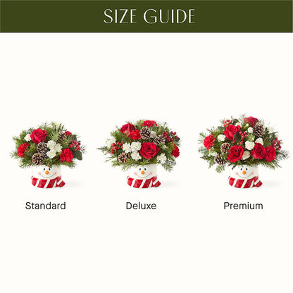 Jolly Snowman Bouquet – IVAN'S FLOWER, Folsom CA