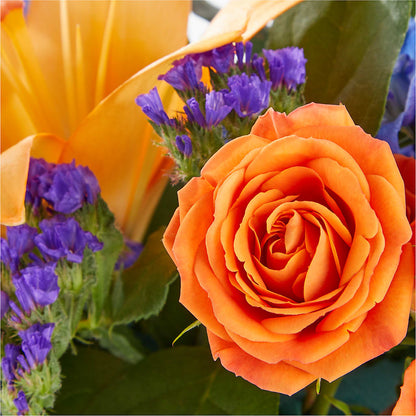 Radiant Citrus Box Bouquet – IVAN'S FLOWER, Folsom CA