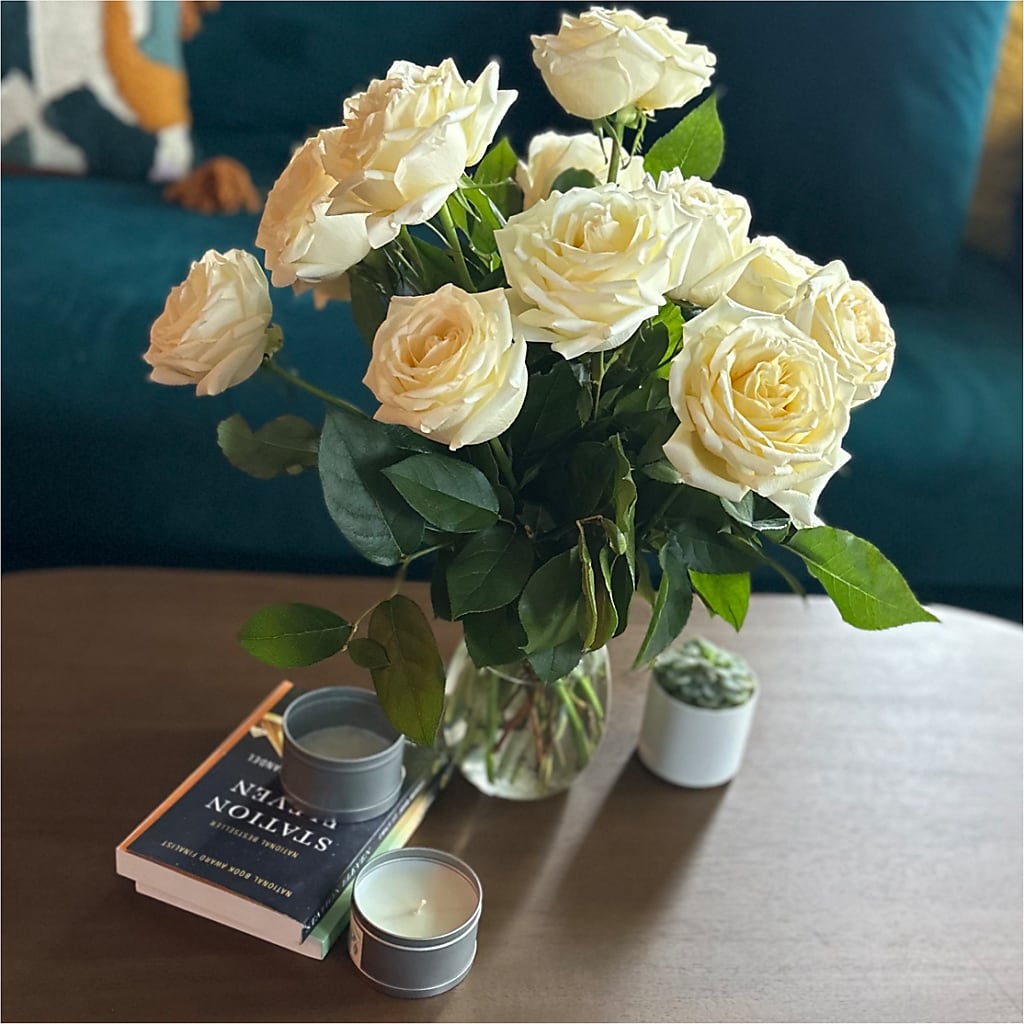 Long Stem Yellow Rose Bouquet – IVAN'S FLOWER, Folsom CA