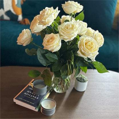 Long Stem Yellow Rose Bouquet – IVAN'S FLOWER, Folsom CA