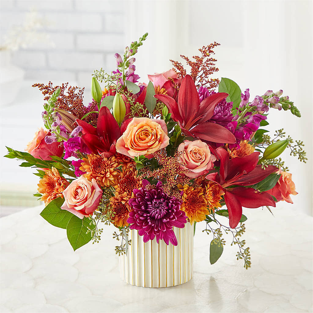 Burgundy Landscape Bouquet – IVAN'S FLOWER, Folsom CA