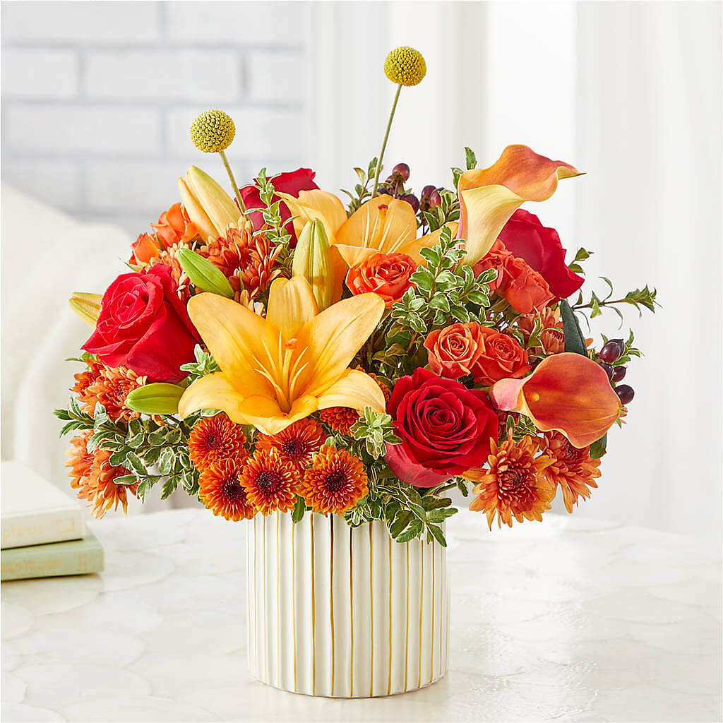 Scarlet Skies Bouquet – IVAN'S FLOWER, Folsom CA
