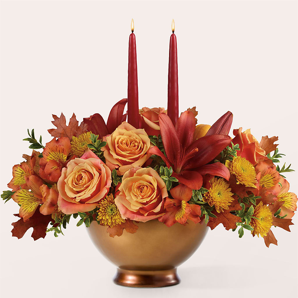 Harvest Table Centerpiece – IVAN'S FLOWER, Folsom CA
