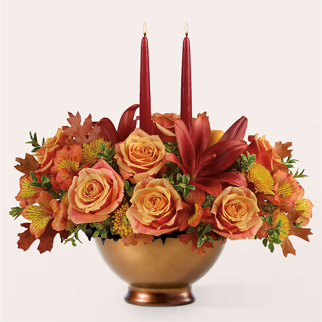 Harvest Table Centerpiece – IVAN'S FLOWER, Folsom CA
