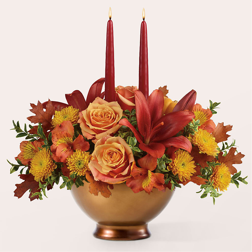 Harvest Table Centerpiece – IVAN'S FLOWER, Folsom CA