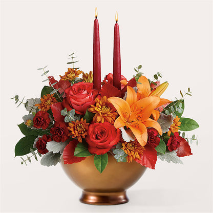 Fruits of Fall Centerpiece – IVAN'S FLOWER, Folsom CA