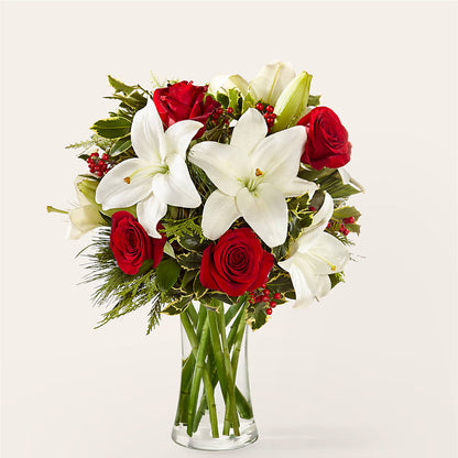 Sparkling Snowflakes Bouquet – IVAN'S FLOWER, Folsom CA