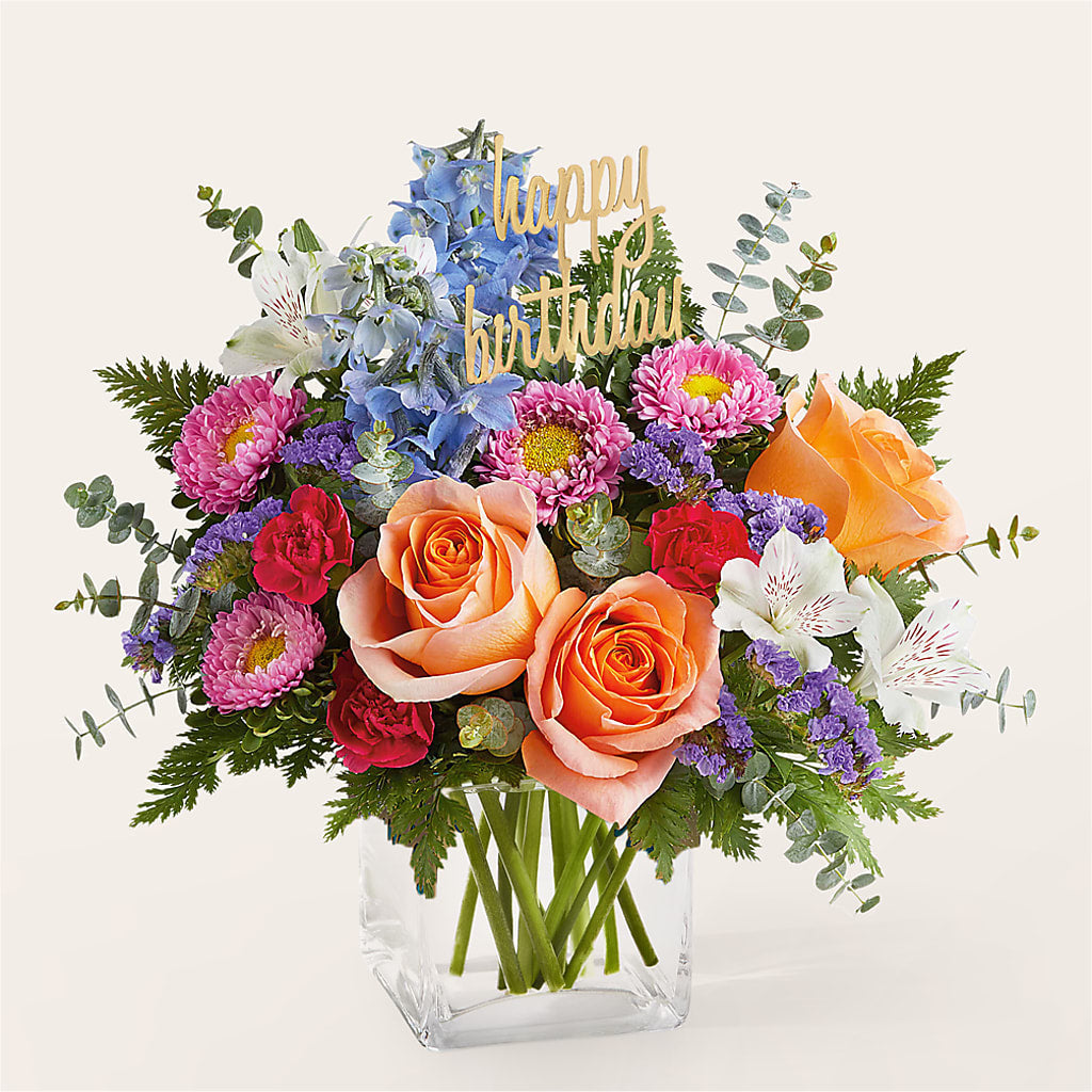 Birthday Bash Bouquet – IVAN'S FLOWER, Folsom CA