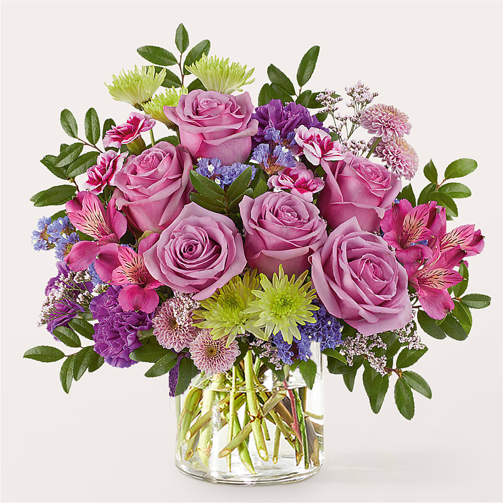 Glass Half Full Bouquet – IVAN'S FLOWER, Folsom CA