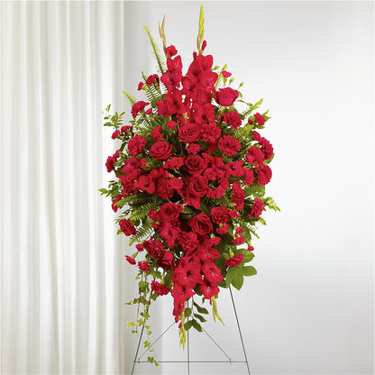 From the Heart Standing Spray – IVAN'S FLOWER, Folsom CA