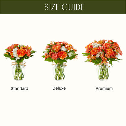 Apricot Glow Bouquet – IVAN'S FLOWER, Folsom CA