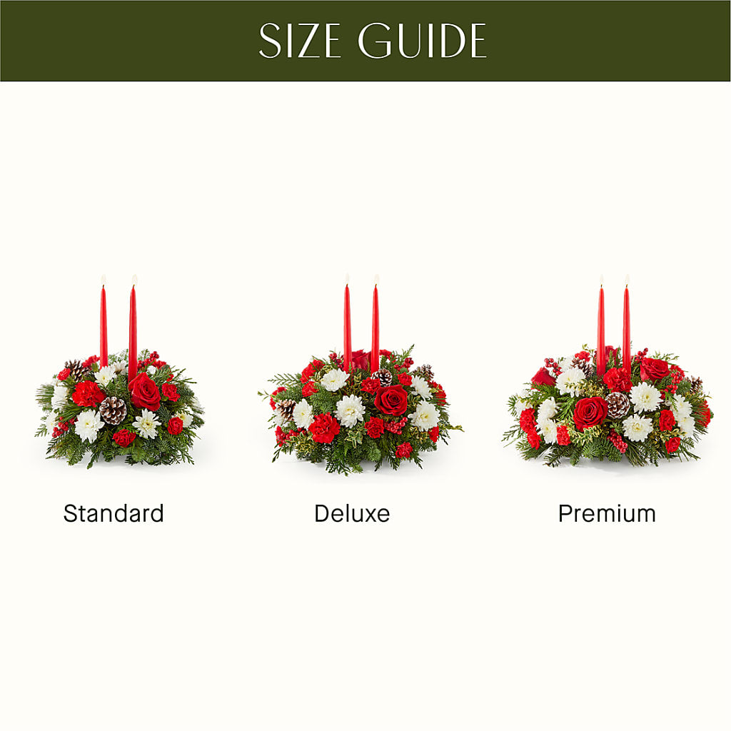 Holiday Soiree Centerpiece – IVAN'S FLOWER, Folsom CA