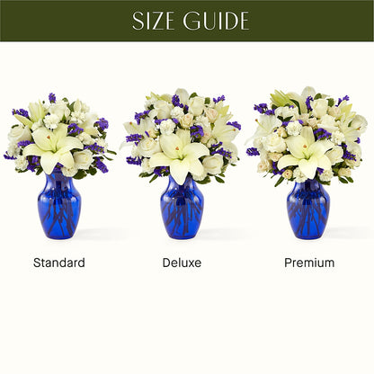 Sapphire Rush Bouquet – IVAN'S FLOWER, Folsom CA
