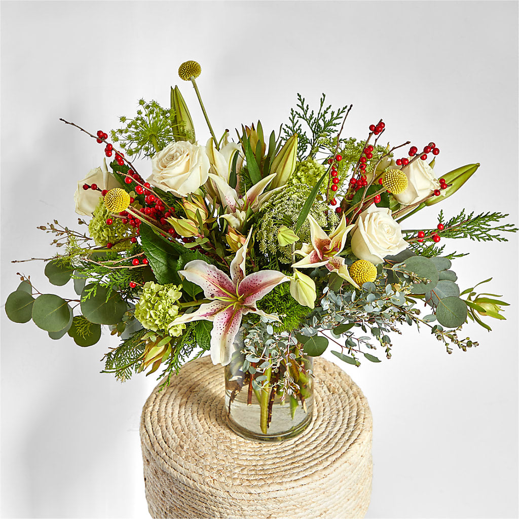 Berry & Bright Bouquet – IVAN'S FLOWER, Folsom CA