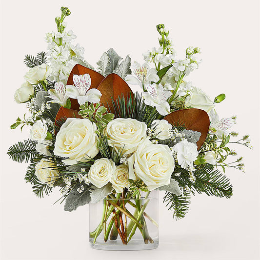 Fresh Snowfall Bouquet – IVAN'S FLOWER, Folsom CA