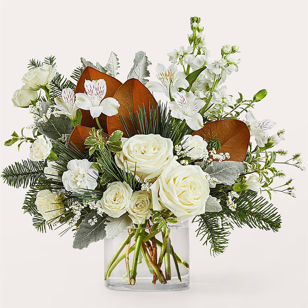 Fresh Snowfall Bouquet – IVAN'S FLOWER, Folsom CA